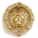 5-3/8 in. Brass Door Knocker in Polished Brass