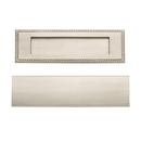 10-1/2 x 3-1/4 in. Brass Mail Slot in Brushed Nickel