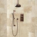 Three Handle Single Function Shower System in Oil Rubbed Bronze