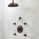 Two Handle Single Function Shower System in Oil Rubbed Bronze