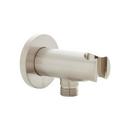 Signature Hardware Brushed Nickel 1/2 x 2-3/8 in. MPT Tub and Shower Elbow for Hand Shower Hose 