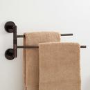 12-1/8 in. Double Towel Bar in Oil Rubbed Bronze