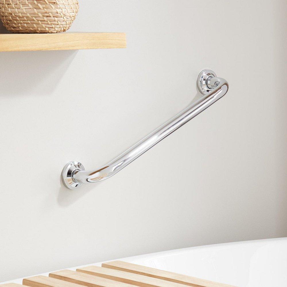 Signature Hardware Chrome 17-3/4 in. Grab Bar 