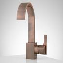 Single Handle Lever Bar Faucet in Antique Copper