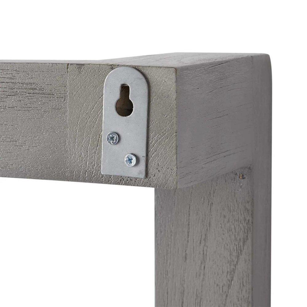 Signature Hardware Grey Wash 19-3/4 in. Towel Holder 