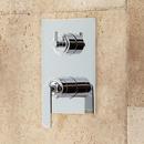 Signature Hardware Chrome Two Handle Single Function Shower System 