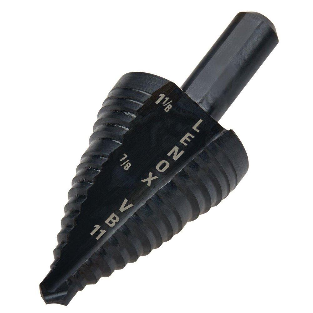 LENOX 7/8 - 1-1/8 in. 3-Flat Step Drill Bit (1 Piece) 