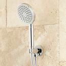 Signature Hardware Chrome Single Handle Shower System with Rainfall Showerhead and Hand Shower 