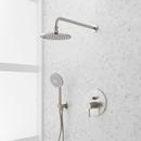 Single Handle Single Function Shower System in Brushed Nickel
