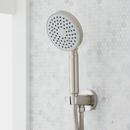 Signature Hardware Brushed Nickel Single Handle Shower System with Rainfall Showerhead and Hand Shower 