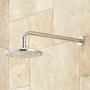 Signature Hardware Brushed Nickel Single Handle Shower System with Rainfall Showerhead and Hand Shower 