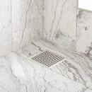 2-1/8 in. Tapered Brushed Stainless Steel Shower Drain