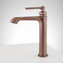 Signature Hardware Oil Rubbed Bronze Single Handle Vessel Filler Bathroom Sink Faucet 
