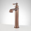 Signature Hardware Oil Rubbed Bronze Single Handle Vessel Filler Bathroom Sink Faucet 