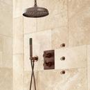 Two Handle Single Function Shower System in Oil Rubbed Bronze