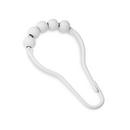 Shower Curtain Rings in White (Pack of 36)