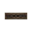 Signature Hardware Antique Brass 10 in. Floor Register in Antique Brass 