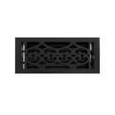 Signature Hardware Black 8 in. Floor Register Cast Iron 