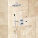 Signature Hardware Chrome Two Handle Single Function Shower System 