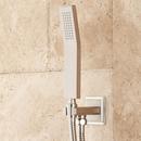 Signature Hardware Brushed Nickel Three Handle Single Function Shower System 