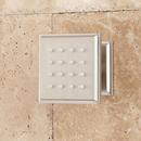 Signature Hardware Brushed Nickel Three Handle Single Function Shower System 