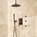 Signature Hardware Oil Rubbed Bronze Two Handle Single Function Shower System 