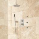 Signature Hardware Brushed Nickel Two Handle Single Function Shower System 