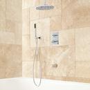 Two Handle Single Function Shower System in Chrome