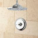 Single Handle Single Function Shower Faucet in Chrome (Trim Only)