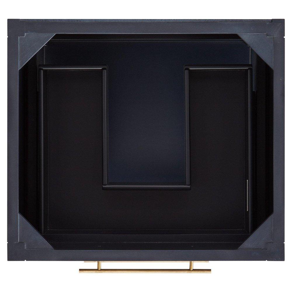Signature Hardware Midnight Navy Blue 24 in. Floor Mount Vanity 