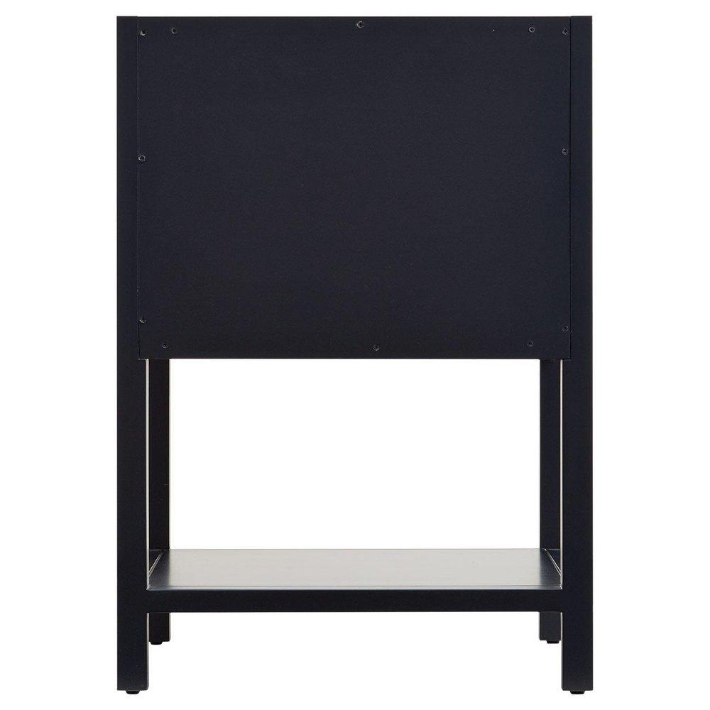Signature Hardware Midnight Navy Blue 24 in. Floor Mount Vanity 