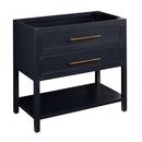 Signature Hardware Midnight Navy Blue 36 in. Floor Mount Vanity 