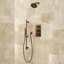 Three Handle Single Function Shower System in Oil Rubbed Bronze