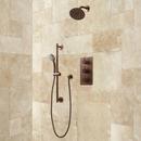 Three Handle Single Function Shower System in Oil Rubbed Bronze