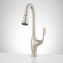 Pull Down Kitchen Faucet in Brushed Nickel