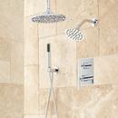 Two Handle Single Function Shower System in Chrome