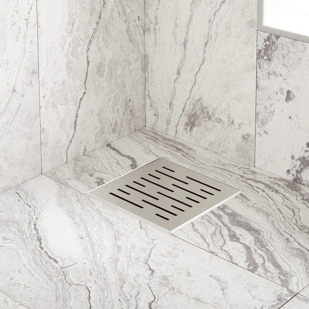 Signature Hardware 2-1/8 in. Tapered Shower Drain 