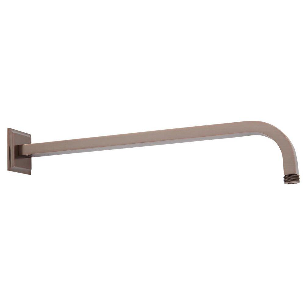 Signature Hardware Oil Rubbed Bronze 15-3/4 in. Brass Shower Arm 