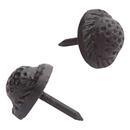 1-1/8 in. Hand Forged Iron Clavos in Natural Black