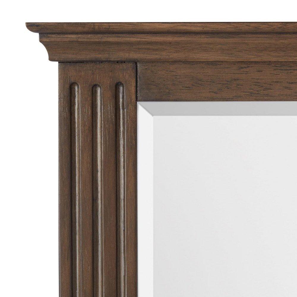 24 KELLER MAHOGANY VANITY MIRROR - 