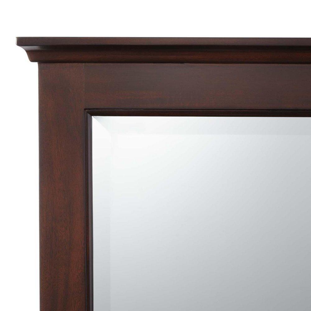 24 KELLER MAHOGANY VANITY MIRROR - 