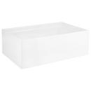 Signature Hardware White 30 x 18-7/8 in. Fireclay Single Bowl Farmhouse Kitchen Sink 