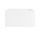 Signature Hardware White 30 x 18-7/8 in. Fireclay Single Bowl Farmhouse Kitchen Sink 
