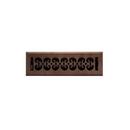 Signature Hardware Oil Rubbed Bronze 14 in. Floor Register in Oil Rubbed Bronze Steel 