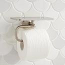 Wall Toilet Tissue Holder in Brushed Nickel