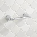 Signature Hardware Polished Chrome Wall Toilet Tissue Holder 