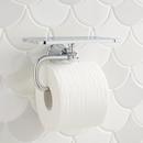Signature Hardware Chrome Wall Toilet Tissue Holder 