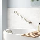 Signature Hardware Brushed Nickel 24 in. Grab Bar 