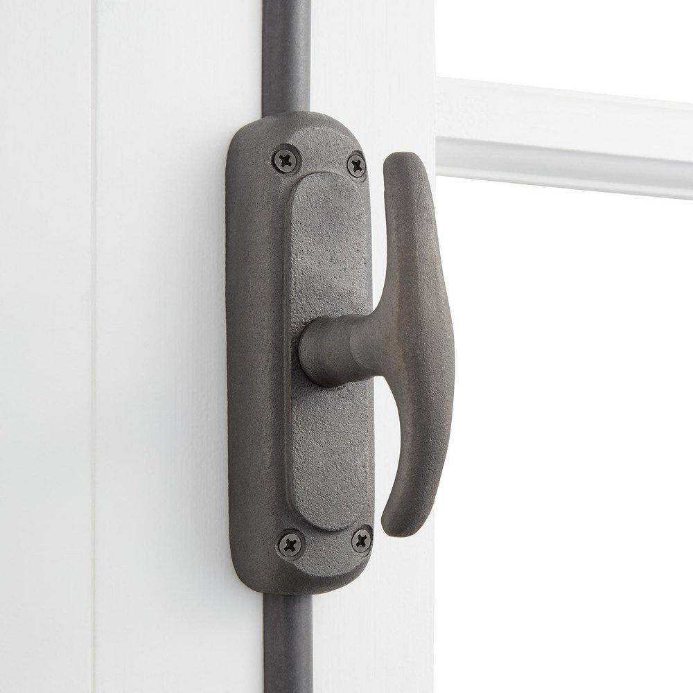 Signature Hardware ELEGANT IRON WINDOW CREMONE BOLT - 