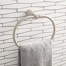 Signature Hardware Brushed Nickel 4 Piece Bathroom Accessory Set 